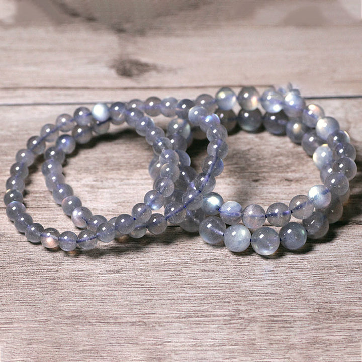 Buddha Stones Natuurlijke maansteen Armband voor rust en positiviteit - image 2