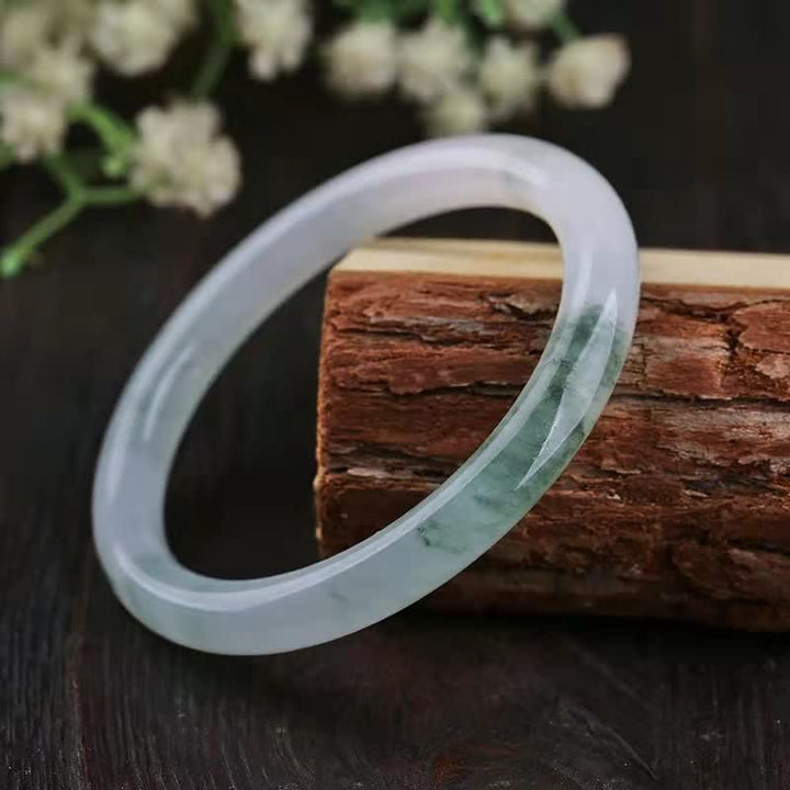 Buddha Stones Jade Bangle-armband. - 62 mm - image 0