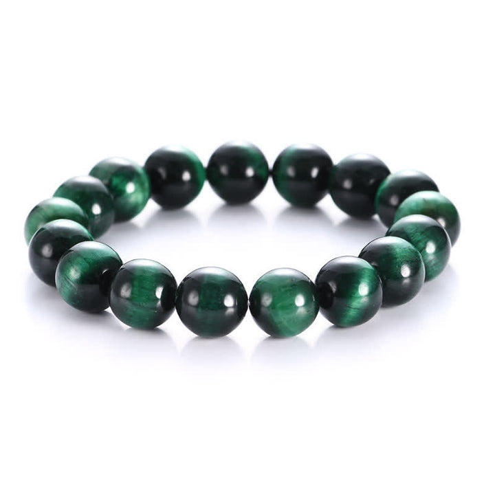 Buddha Stones Natuurlijke groene tijgeroog Armband - image 7