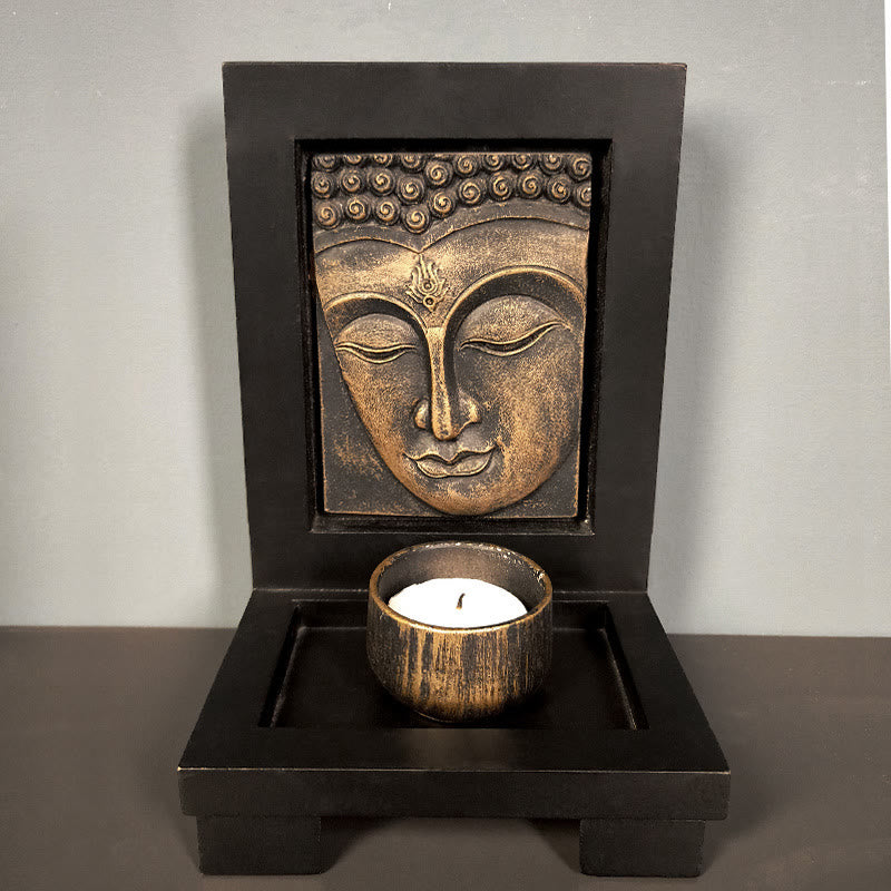 Buddha Stones Boeddha, mededogen, sereniteit, huisgebed, altaar, zen-decoratie - Bronzen Boeddha - image 3