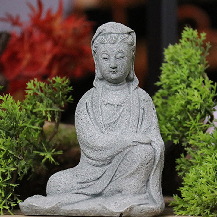 Buddha Stones Avalokitesvara-beeldje als zegen voor huisdecoratie - image 7