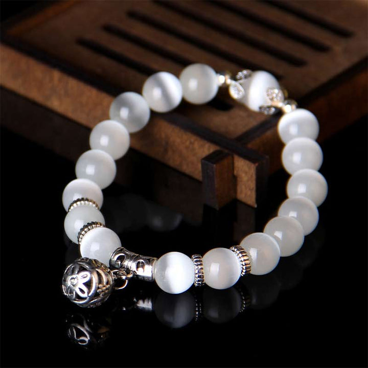 Buddha Stones Tibetaanse Armband met kattenoogmotief - image 1