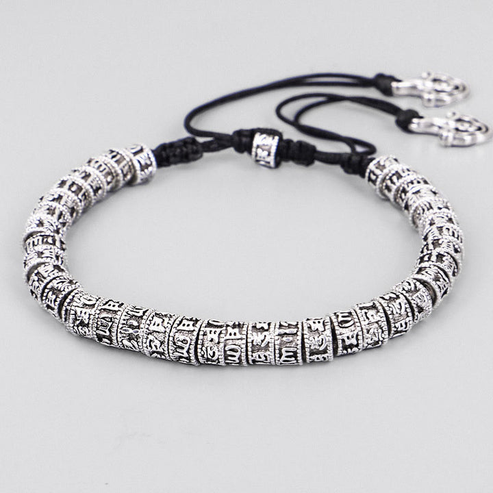 Buddha Stones Handgemaakte Tibetaanse Mantra Armband - image 0