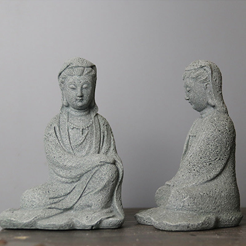 Buddha Stones Avalokitesvara-beeldje als zegen voor huisdecoratie - image 13