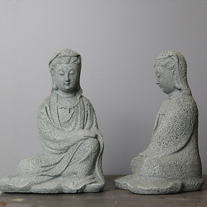 Buddha Stones Avalokitesvara-beeldje als zegen voor huisdecoratie - image 13