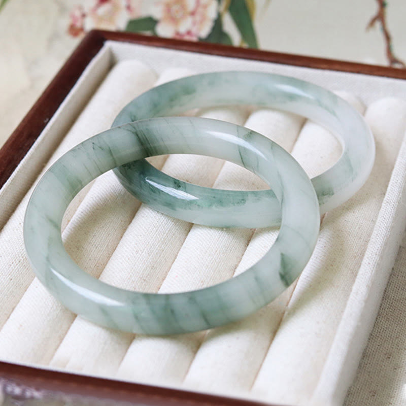 Buddha Stones Natuurlijke jade geluks- en Bangle - image 8