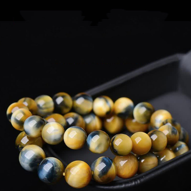Buddha Stones Tijgeroog Armband voor Moed en Kracht - image 0