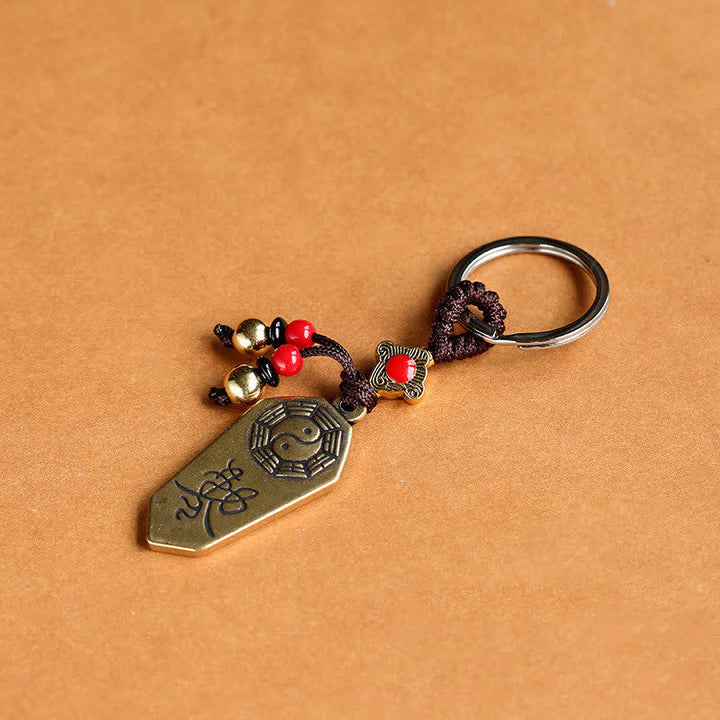 Feng Shui Bagua Yin Yang balans vrede sleutelhanger - image 4