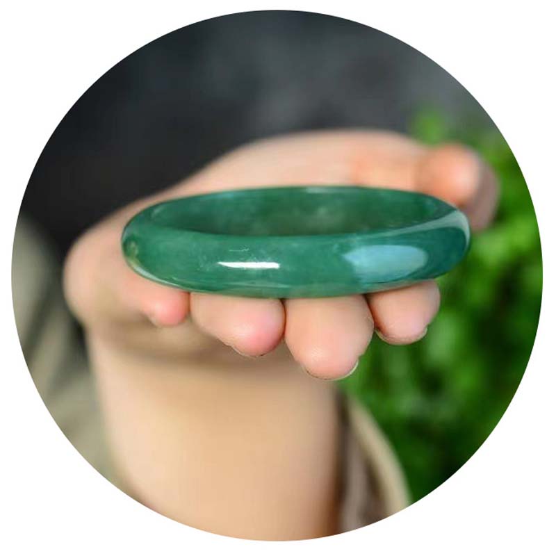 Buddha Stones Kwartsiet Jade Helende Overvloed Beschermende Bangle-armband - image 9