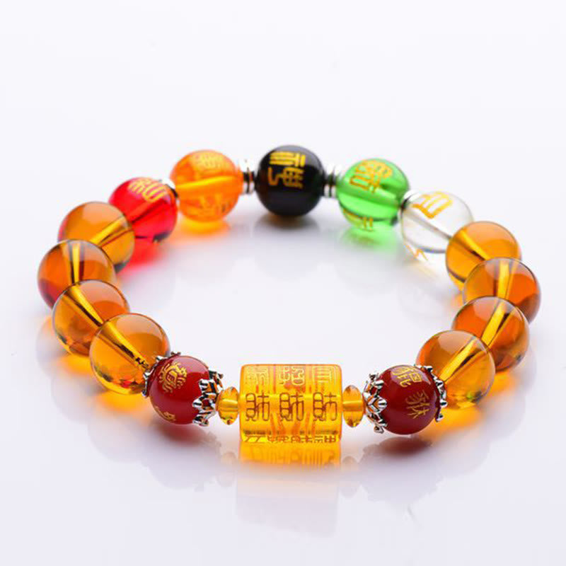 Buddha Stones Armband met natuurlijke citrien - image 7