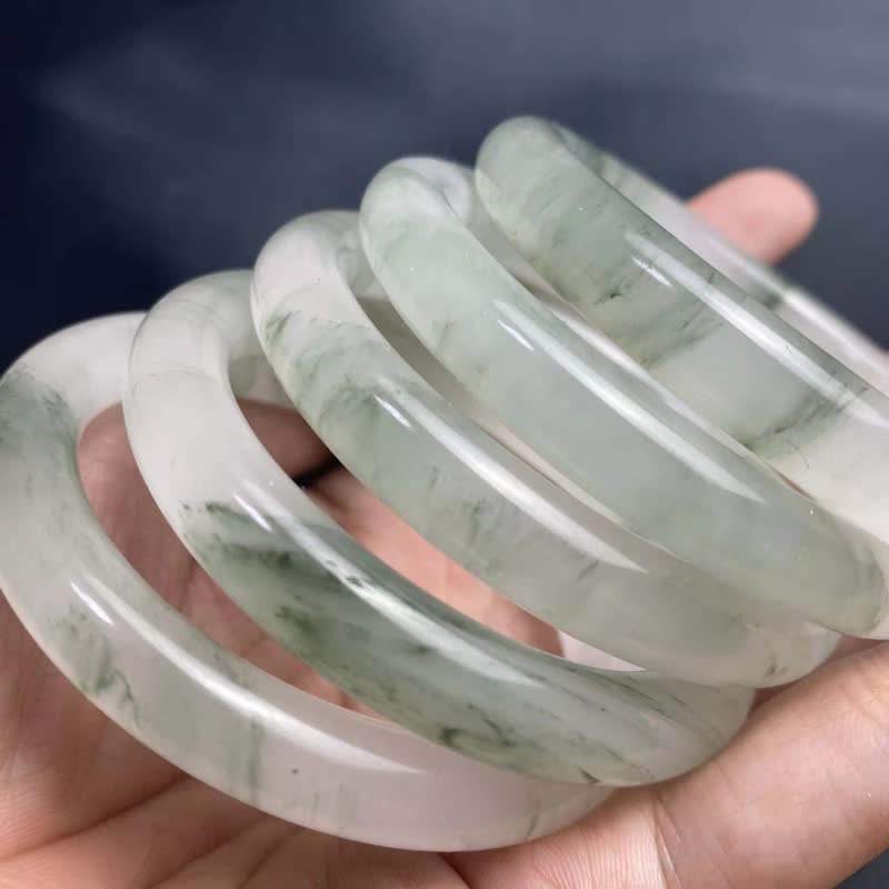 Buddha Stones Jade Bangle-armband. - image 7