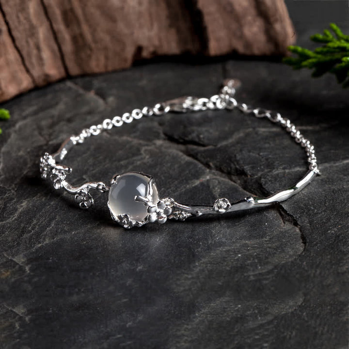 Buddha Stones Pruimenbloesem Chalcedoon Positieve Armband - image 8