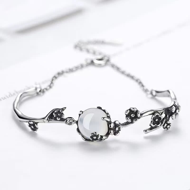 Buddha Stones Pruimenbloesem Chalcedoon Positieve Armband - image 9