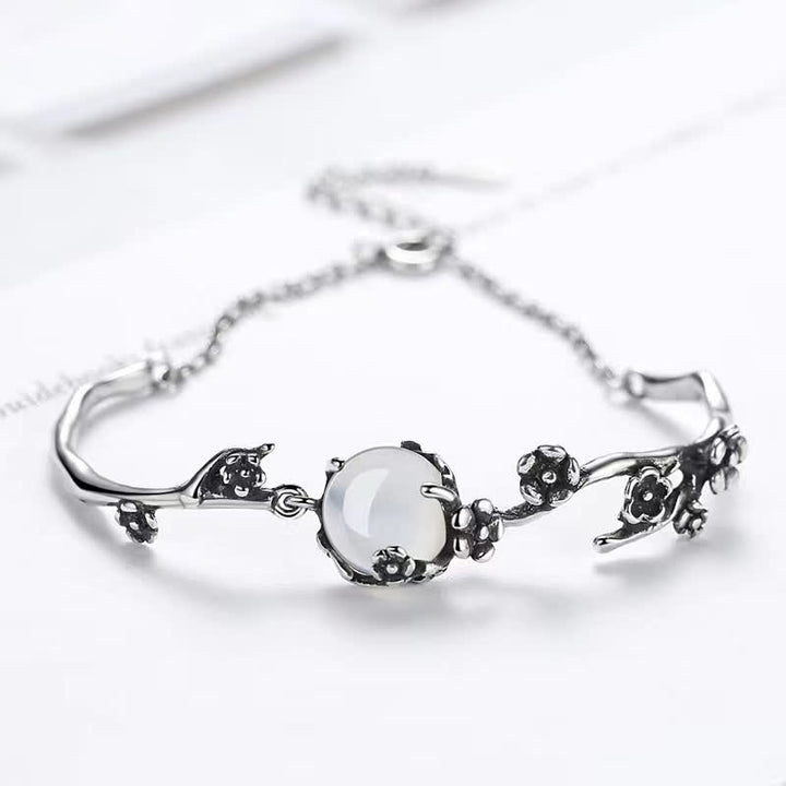 Buddha Stones Pruimenbloesem Chalcedoon Positieve Armband - image 9