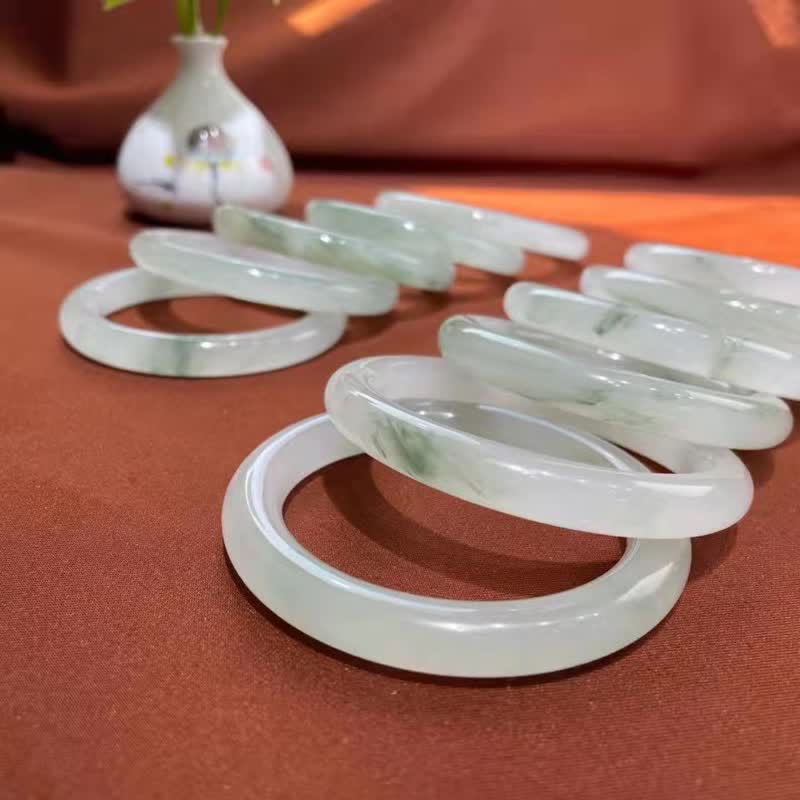 Buddha Stones Jade Bangle-armband. - image 10