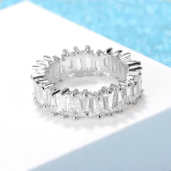 Eenvoudige koperen Ring met patroon, symbool voor rijkdom. - image 9