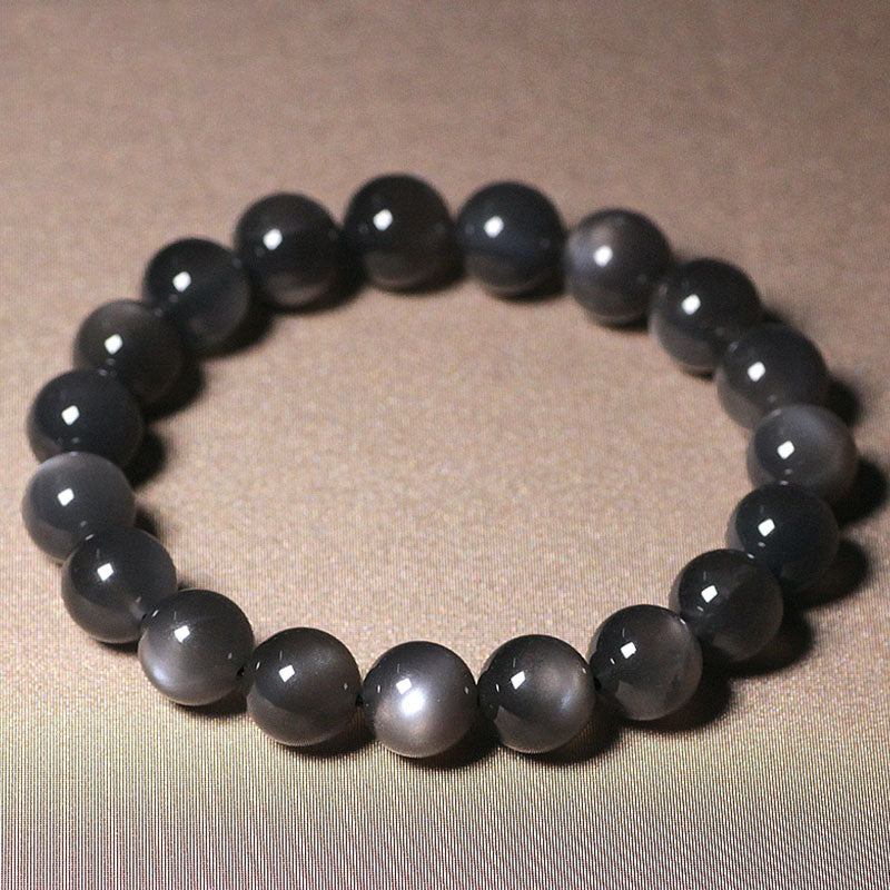 Buddha Stones Armband met kralen van natuurlijke maansteen voor positieve liefde - image 0