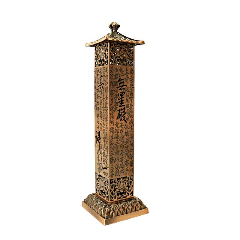 Wierookhouder van Wierook met hartsoetramotief, helende Wierook voor huisdecoratie - Donkergoudenroede - image 10