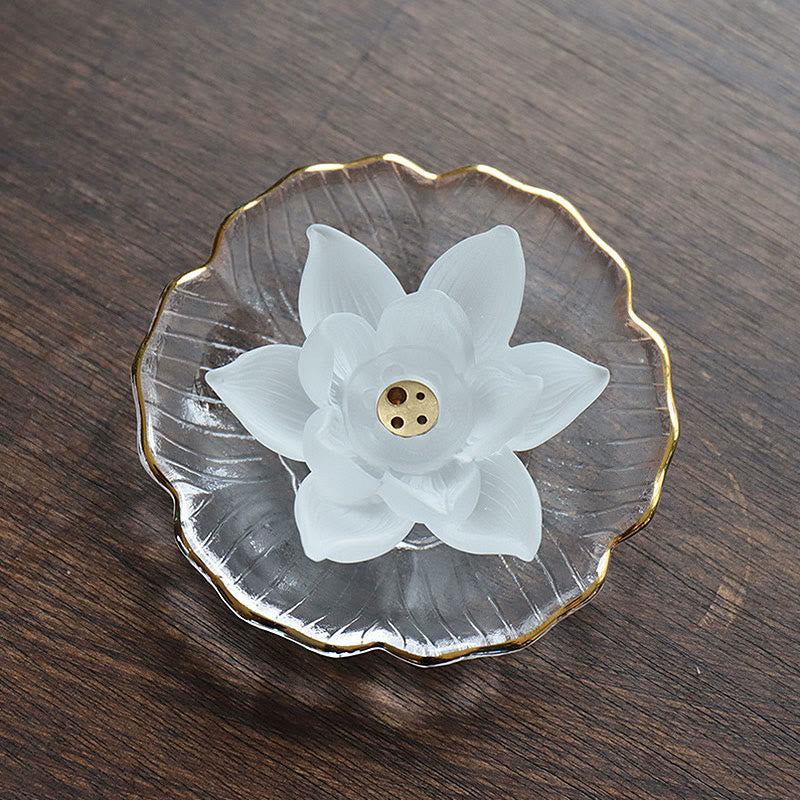 Buddha Stones Mini Lotus Liuli Kristal Genezing Meditatie Wierook - image 10