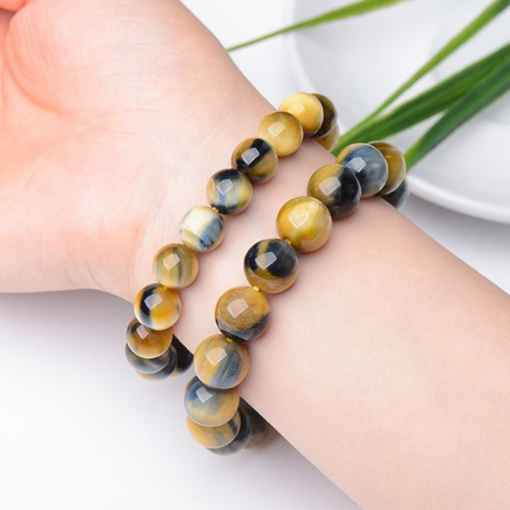 Buddha Stones Tijgeroog Armband voor Moed en Kracht - image 3