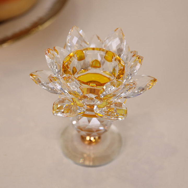 Tibetaanse lotus kandelaar ornament - image 12