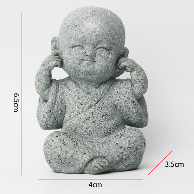 Buddha Stones Meditatie, gebed, monnik, Boeddhabeeld, sereniteit, huisdecoratie - image 12