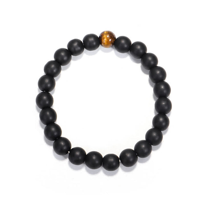 Buddha Stones 108 Mala kralen, matstenen, tijgeroog, Armband , Ketting - image 3