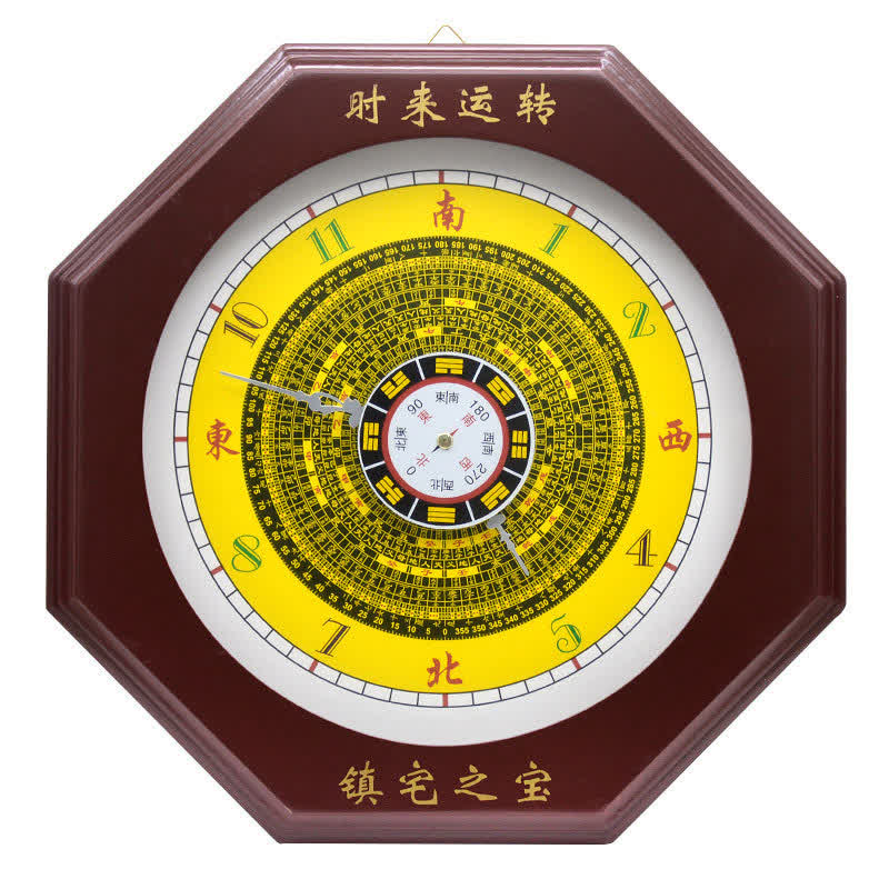 Feng Shui Bagua-kaart, energiebalanskaart, wandklok - image 19