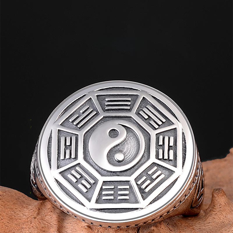 Yin Yang balans verstelbare Ring - image 2