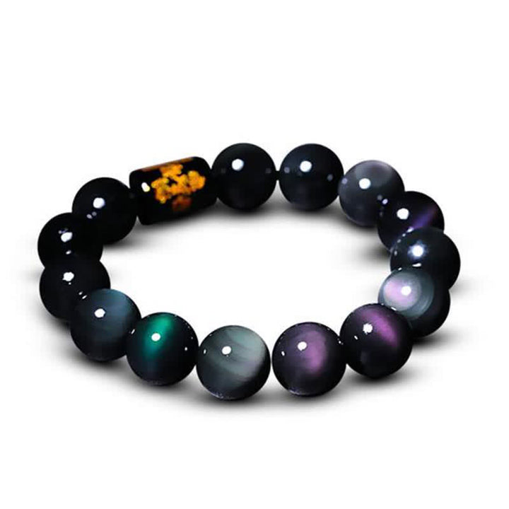 Buddha Stones Obsidiaanbundel die negatieve energieën absorbeert - image 10