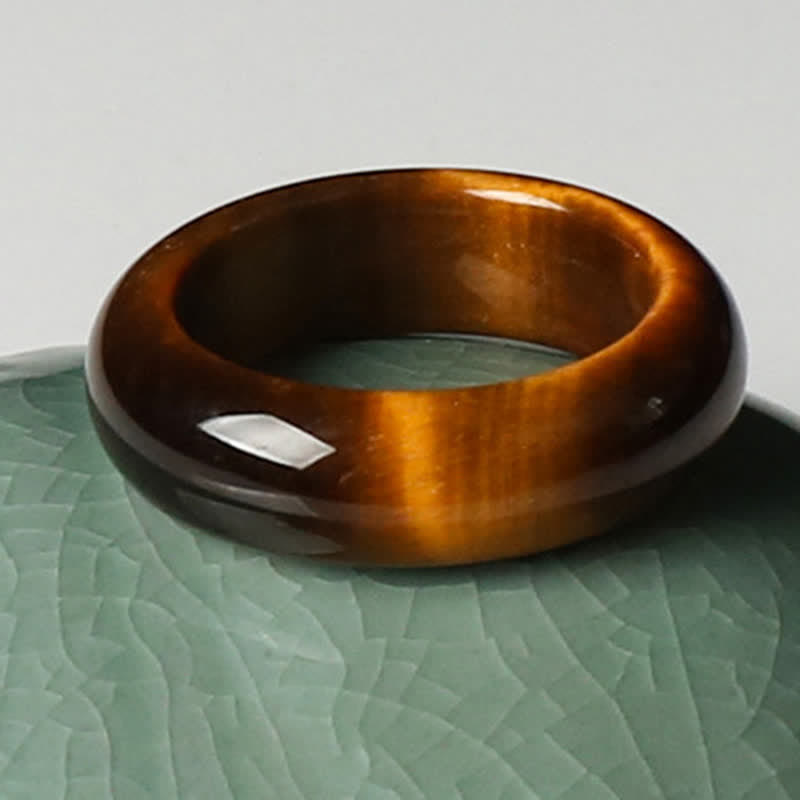 Buddha Stones Tijgeroogsteen Kracht Ring - image 5
