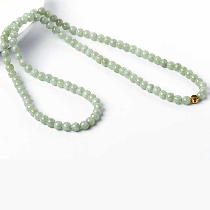 Armband van jade met 108 kralen (Mala). - image 7
