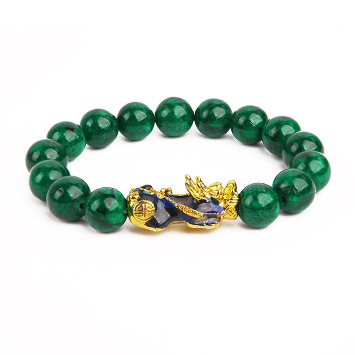 Buddha Stones Feng Shui PiXiu Jade Armband - image 4