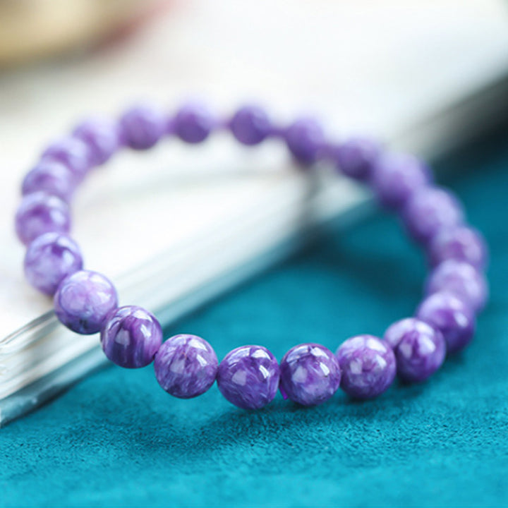Buddha Stones Armband met amethistkristal voor positieve transformatie - image 3