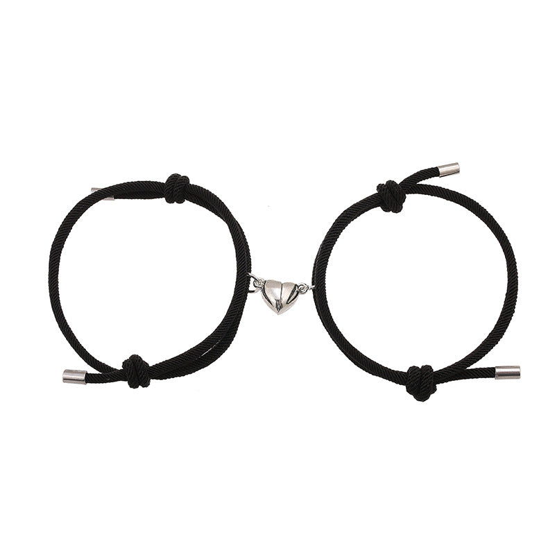 2 stuks magnetische Armband voor koppels - Zwart - image 14