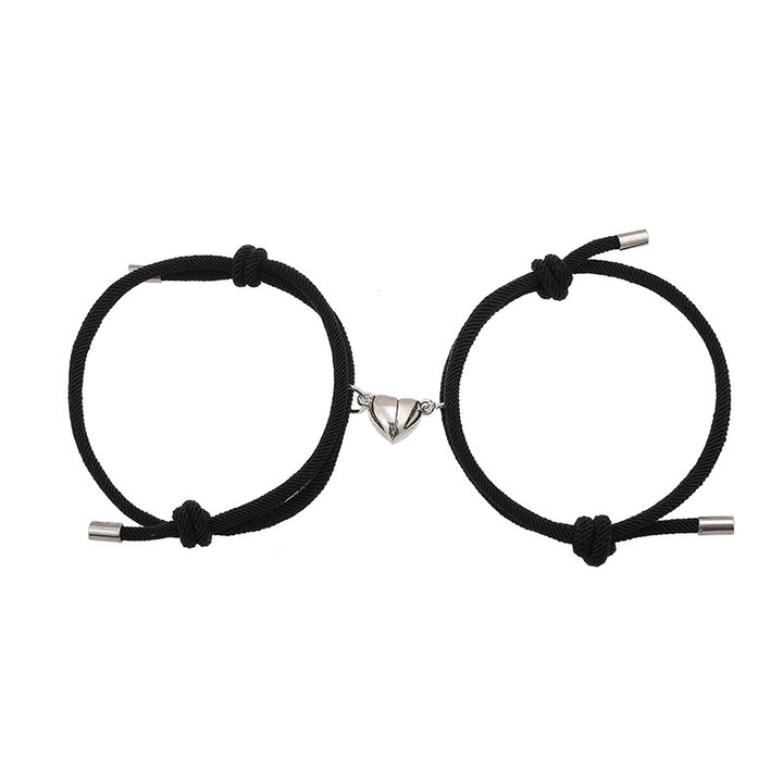 2 stuks magnetische Armband voor koppels - Zwart - image 14