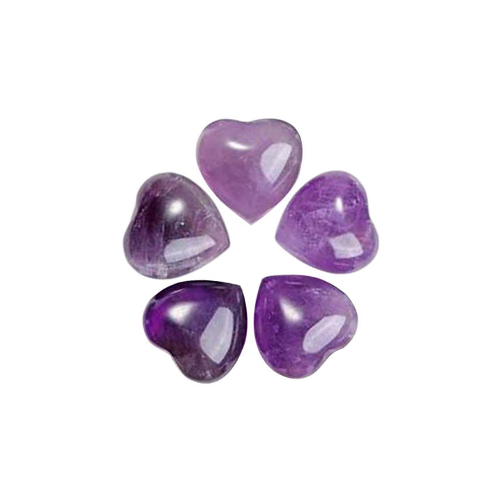 Natuurlijke amethist tijgeroogsteen liefdesdecoratie - image 2