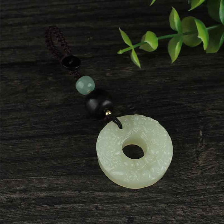 Buddha Stones PiXiu Jade Vredesgesp Sleutelhanger voor Overvloed en Rijkdom - image 6