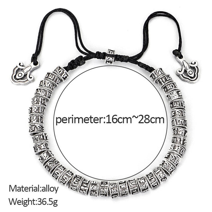 Buddha Stones Handgemaakte Tibetaanse Mantra Armband - image 4
