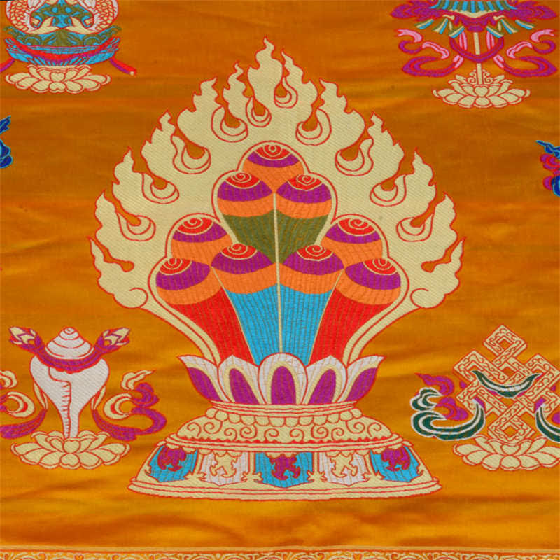Gebedsaltaarmat, helende meditatie, mat met 8 gelukssymbolen - image 8