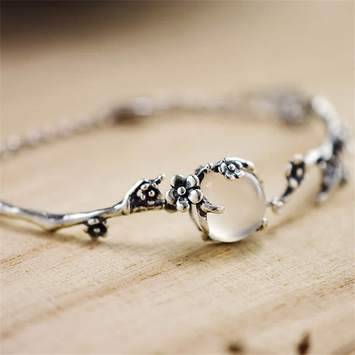 Buddha Stones Pruimenbloesem Chalcedoon Positieve Armband - image 5