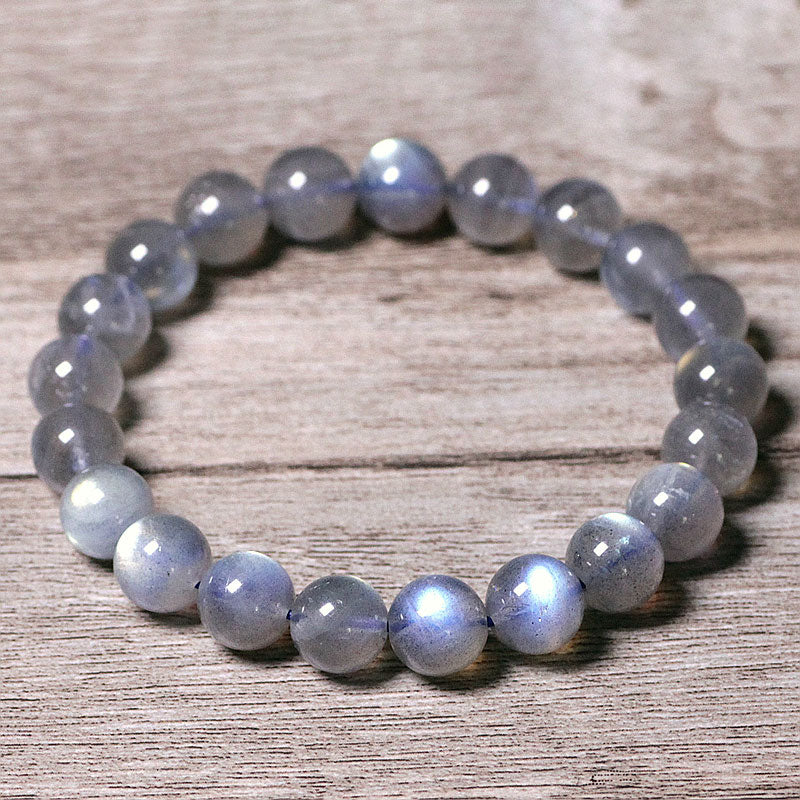 Buddha Stones Natuurlijke maansteen Armband voor rust en positiviteit - 9mm - image 10