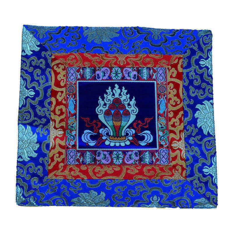 Gebedsaltaarmat Meditatie Kracht Eindeloze Knoop Vajra Man-Bcu Kalachakra Gunstige Symbolen - image 0