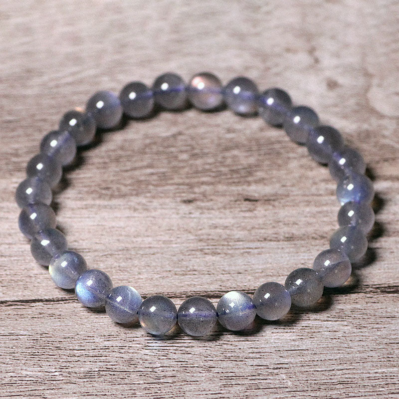 Buddha Stones Natuurlijke maansteen Armband voor rust en positiviteit - 6mm - image 0