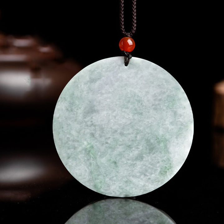 Buddha Stones Chinese dierenriem tijger jade Ketting met hanger - image 7