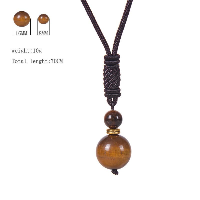 Buddha Stones Tibetaanse jade harmonie Ketting - image 0