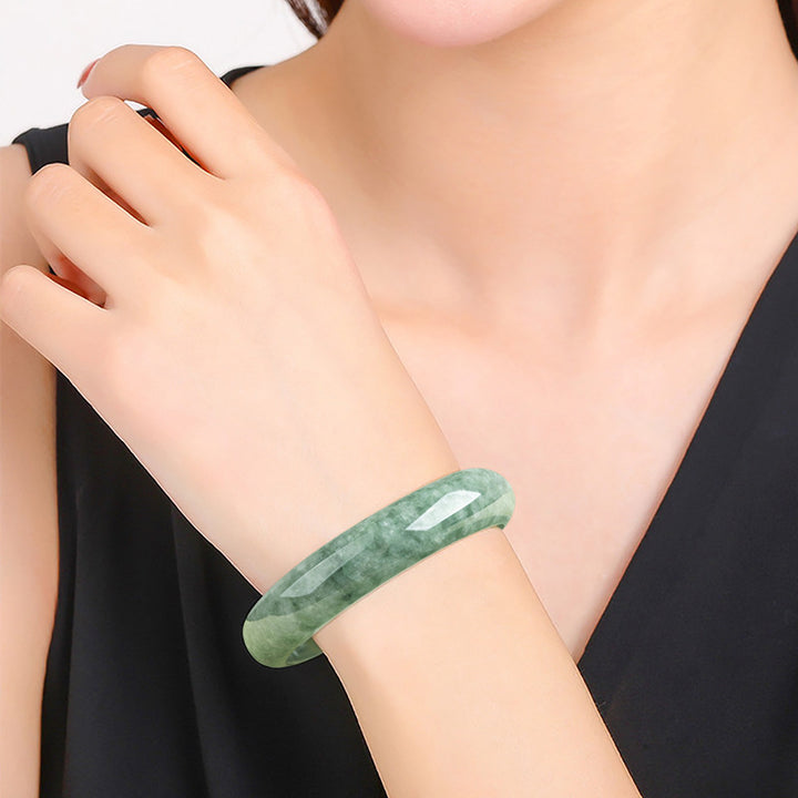 Buddha Stones Natuurlijke jade Armband voor Bangle - image 2