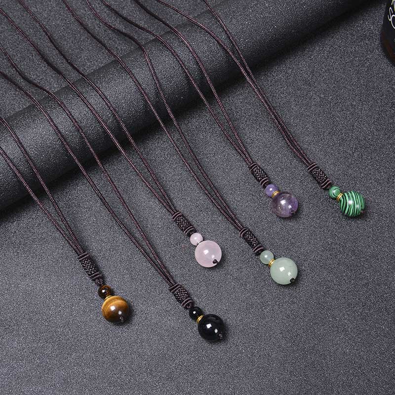 Buddha Stones Tibetaanse jade harmonie Ketting - image 13