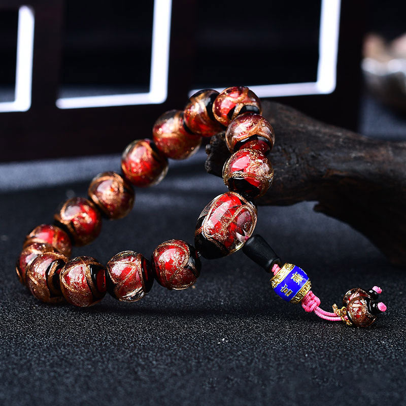 Tibetaanse Armband met drakenaderagaat voor helende doeleinden - image 11