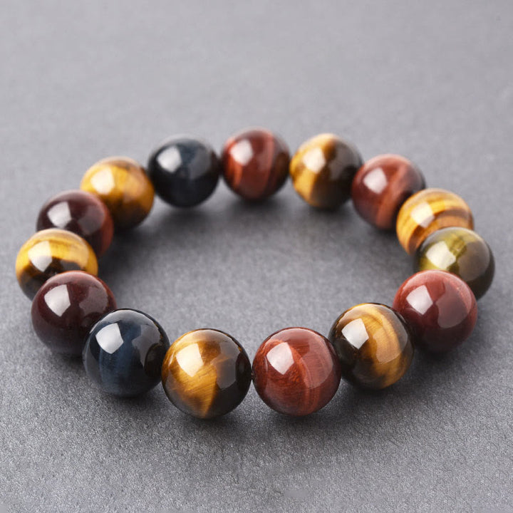 Buddha Stones Natuurlijke tijgeroog Armband voor positieve bescherming - image 9